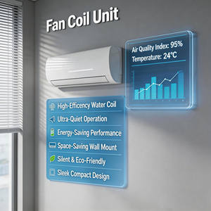 Unité de ventilo-convecteur hydronique murale haute performance avec filtre en aluminium et panneau <span class=keywords><strong>d</strong></span>'accès frontal pour un entretien facile - Product Image 3