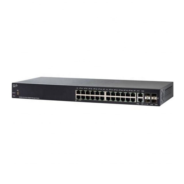 SG350-28P-K9-CN SG350-28P 28 Port Gigabit PoE Managed Switch SG350-28P-K9