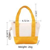 Dompet Koin Kecil Lucu dengan Logo Custom, Tas Kanvas Mini, Gantungan Kunci, Dompet Zipper, Kantong Uang Receh Mini untuk Koin, Kartu Kredit, Kunci, dan Earphone