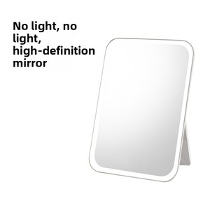 Led trang điểm gương phóng đại Máy tính để bàn treo tường xoay gấp ABS đứng kim loại thủy tinh cho sinh viên cá nhân chăm sóc sắc đẹp - Product Image 6