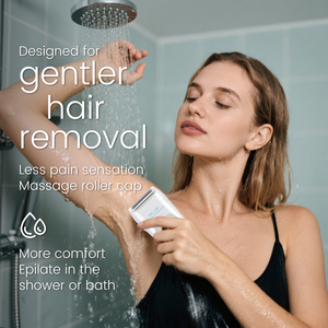 Épilateur électrique rechargeable Hatteker pour femme, épilateur corporel, épilateur de poils des jambes, épilateur de poils des mains, pince à épiler 2 en 1, épilateur corporel - Product Image 6