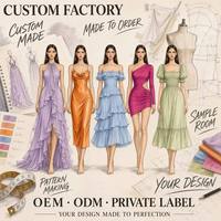 Confection sur mesure de robes pour femmes, création de patrons, échantillons, votre design réalisée à la perfection, marque privée, OEM, ODM