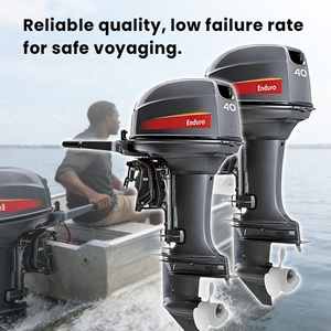 Moteur de bateau à essence 40 CV 2 temps à arbre long résistant à la corrosion de l'eau salée - Product Image 5