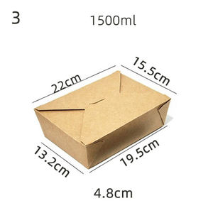 Cajas y contenedores de embalaje de alimentos de grado alimenticio reciclables para fiestas personalizadas desechables de la mejor calidad - Product Image 5