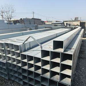 Fabrika düşük fiyat toptan dikdörtgen içi boş bölüm çelik boru galvanizli kare/dikdörtgen çelik boru kare tüp - Product Image 3