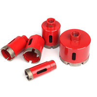 Foret diamanté sinterisé haute performance pour perçage de métaux, garantie 3 ans, longueur 60 mm, tige M14