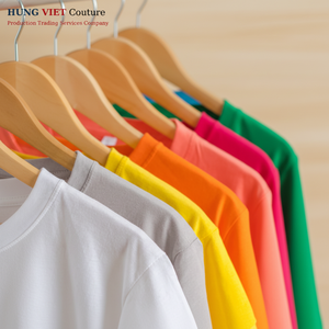 เสื้อยืดยูนิเซ็กส์สำหรับทุกเพศแผ่นปักลายสัญลักษณ์แบรนด์ออกแบบได้เองจากผู้ผลิตในเวียดนาม - Product Image 1