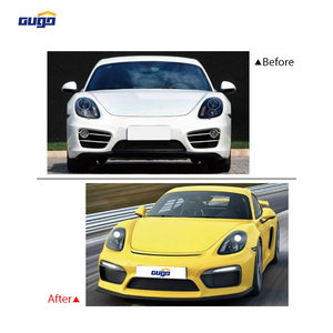 Kit carrosserie GUGO pour <span class=keywords><strong>Porsche</strong></span> Cayman 981 style GT4, kit extérieur complet, design inspiré de la piste, mise à niveau du véhicule, composants de carrosserie personnalisés - Product Image 2