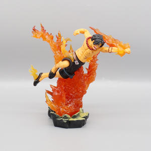Figurines One Piece de Luffy Poing de Feu, Ace Ghost Slash, Zoro Pied de Vent <span class=keywords><strong>Demon</strong></span>, Sanji Figurine d'Anime, Modèle Périphérique, Ornement - Product Image 6