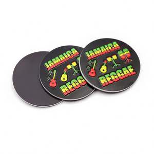 School Prize Giving Gifts Pvc Fridge Magnet <b>Vinyl</b> Photo Printing Button Plastic Fridge Magnets - Product Image 3