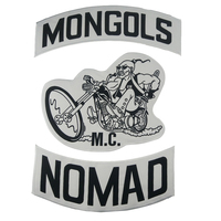 Veste de motard en Denim, pressoir à chaud, personnalisé MFFM, avec appliques, vêtement de moto en fer, broderie