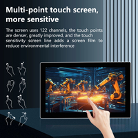 Nuevos productos 21,5 pulgadas Industrial todo en uno Tablet PC CPU Intel I3 i5 i7 1920x1080 pantalla táctil LCD capacitiva