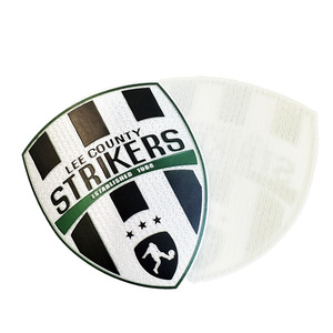 Vente en gros de patchs TPU en relief 3D imprimés avec logo personnalisé PVC auto-adhésif patchs en tissu à double <span class=keywords><strong>velcro</strong></span> durables pour vêtements - Product Image 5