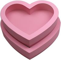 Premium Starre Kartonverpackung Romantische Valentinstags-Herzform Dubai Schokoladen-Geschenkbox mit Kundenspezifischem Goldlogo