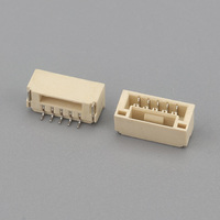 Connecteur de prise de broche en laiton 1.25 connecteur de barre de fil de carte verticale 2.0 prise de broche horizontale accessoires de composants électroniques