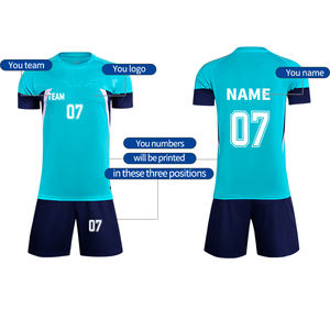 OEM Custom New Season Fußball trikot Herren Fußball trikot Set Adult Football Uniform Fußball trikots - Product Image 3