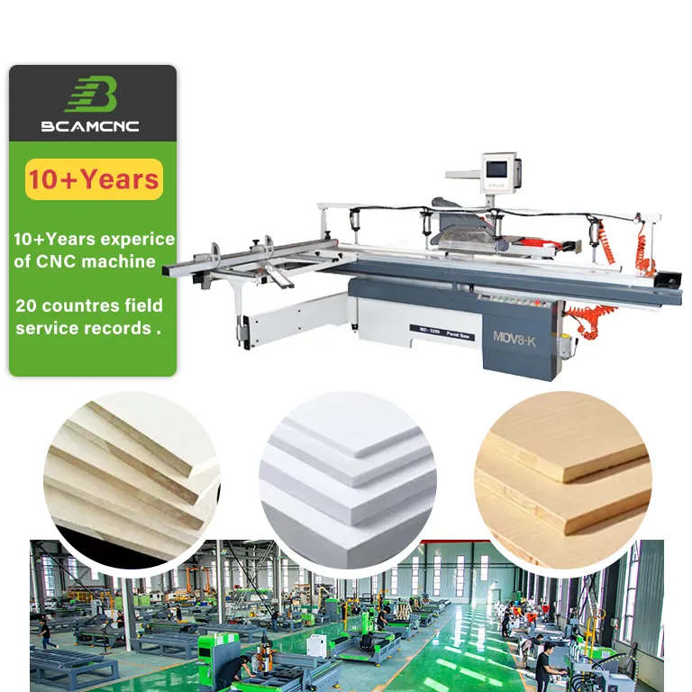 wood cutting sliding panel table saw machine guang computer panel saw with 2800mm bakelite loading ch