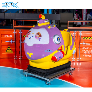 EPARK Submarine Swing Car Kiddie Ride Parque de Atracciones Máquina de juego de arcade para niños que funciona con monedas - Product Image 3