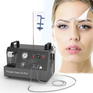 High pressure water hydro microdermabrasion hydrodermabrasion hydra oxygen jet peel facial machine