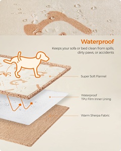 <span class=keywords><strong>Feandrea</strong></span>, colchón impermeable para perros, funda para cama de perro, sofá para gatos, cojín, alfombrilla para dormir, funda para cama para perros, manta para mascotas - Product Image 3