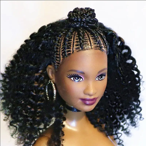 2025 новая Заводская черная кукла с индивидуальным дизайном, коллекция причесок, недорогие 16-дюймовые куклы - Product Image 6