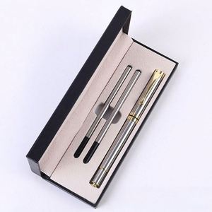 Custom Custom Logo Luxury Business Gift Multi-color <b>Metal</b> 1.0mm <b>Roller</b> Ball Point Pens Promotional Gift Set Box Business Writing - Product Image 4
