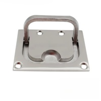 Nouvelle anse de levage carrée en acier inoxydable 316, 76*57MM, quincaillerie marine pour yacht et bateau