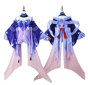 Offre Spéciale Sangonomiya <span class=keywords><strong>Kokomi</strong></span> Cosplay Costume <span class=keywords><strong>Genshin</strong></span> <span class=keywords><strong>Impact</strong></span> <span class=keywords><strong>Kokomi</strong></span> Tube Top Set Cosplay Costume Tenues Avec Dos Décoration Perruque - Product Image 5