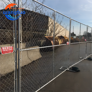Panneaux de clôture temporaires à maillons de chaîne de construction américains d'<span class=keywords><strong>occasion</strong></span> de 6x12 pieds Clôture de <span class=keywords><strong>chantier</strong></span> américaine à vendre - Product Image 5