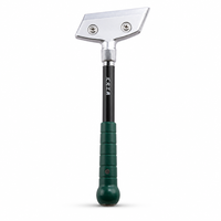 Huiyuan Raclette de nettoyage robuste 300 mm, spatule professionnelle pour sols en verre, pour la construction et la rénovation, élimination de la colle