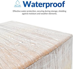 Película Estirable Transparente de Polietileno (PE) <span class=keywords><strong>a</strong></span> Precio de Mayoreo, Rollo de Película Estirable <span class=keywords><strong>a</strong></span> Prueba de Polvo para Embalaje - Product Image 4