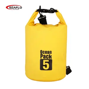 SEAFLO מותאם אישית חיצוני PVC 5l 10l 20l חיצוני שחייה שקית אחסון עמיד למים נסיעות תיק עבור חיצוני קיאק תרגיל