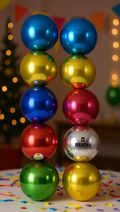 Palloncini Metallici Highland 18 Pollici Multicolore per Decorazioni Festa e Celebrazioni di Compleanno - Product Image 2