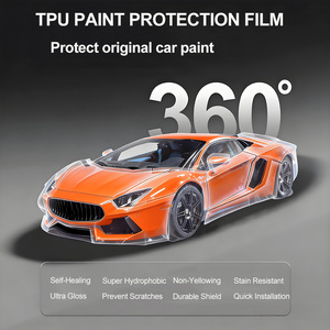 8 años de garantía 1,52x15M 8.5Mil TPU PPF Película de protección de pintura de coche brillante Rollo de película de carrocería de coche autocurativo transparente para automóvil - Product Image 2