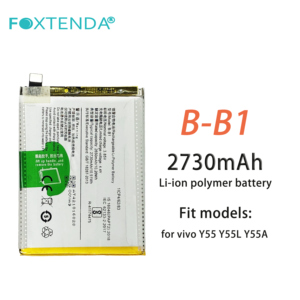 OEM B-B1 Y55 OBM ODM 2730มิลลิแอมป์ต่อชั่วโมงสำหรับ <span class=keywords><strong>Vivo</strong></span> Y55L แบตเตอรี่อะไหล่ที่ทนทาน Y55A มืออาชีพ - Product Image 2