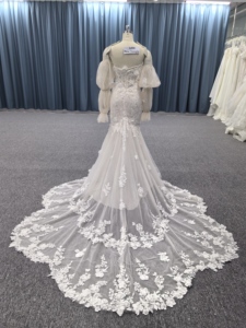 Abito da Sposa di Lusso Stile Sirena per Donne Vestido De Novia Noiva Abito da Cerimonia per Damigelle Robes De Mariée Lehenga Choli - Product Image 2