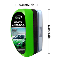 JSTREE - Cepillo Antivaho para Vidrios, 120 ml, Agente Antivaho, Aplicador para Parabrisas, Ventanas Laterales y Espejos, Herramienta Eficaz, Fluido