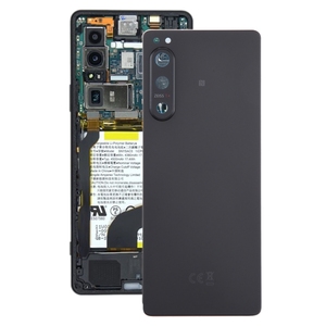 Pour <span class=keywords><strong>Sony</strong></span> <span class=keywords><strong>Xperia</strong></span> 5 IV téléphone portable remplacement de la couverture arrière de la <span class=keywords><strong>batterie</strong></span> d'origine avec couvercle d'objectif de caméra - Product Image 1