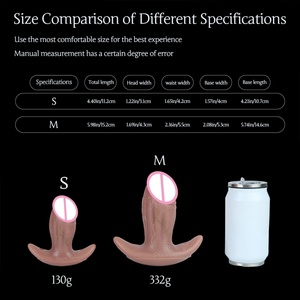S8611 Dildo Anal de Silicona Realista con Base de Anclaje, Plug Anal con Correa para Juego en Pareja, Estimulador de Próstata de Uso Prolongado - Product Image 6