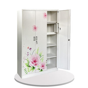 Armario de Acero Moderno Godrej, Armario de Hierro con 3 Puertas, Estampado, Lemari Baju, Almari, Precio Económico de Fábrica - Product Image 5