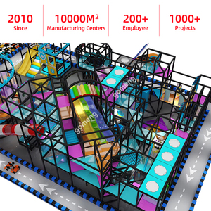 Parque de Atracciones de Lujo con Gran Gimnasio Interactivo, Castillo de Escalada de Gran Capacidad, Laberintos y Equipamiento para Parques Infantiles Interiores - Product Image 2