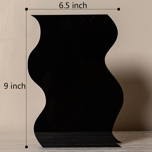 Estante de exhibición de acrílico de Carretera alta personalizado de fábrica elegante jarrón de acrílico personalizable - Product Image 5