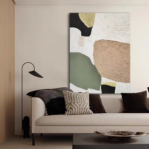 Pintura <span class=keywords><strong>al</strong></span> Óleo de Textura Personalizada Moderna y Creativa, Arte Abstracto en Lienzo <span class=keywords><strong>para</strong></span> Decoración del Hogar, Sala de Estar y <span class=keywords><strong>Comedor</strong></span> - Product Image 4
