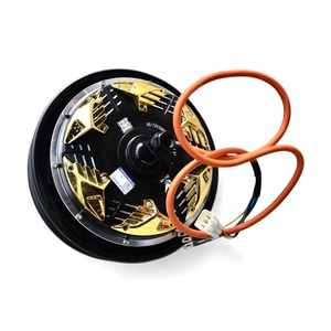 มอเตอร์ขับเคลื่อนสกู๊ตเตอร์/จักรยานไฟฟ้า DKYS ความเร็วสูง กันน้ำ 48V/60V/72V 2000W ขนาด 10 นิ้ว 40H พร้อมชิ้นส่วนตกแต่งเคลือบไฟฟ้า ขนาด 10 นิ้ว 2000W - Product Image 4