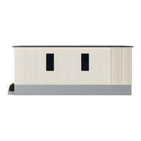 Maisons des Philippines Cabine mobile préfabriquée Maisons préfabriquées bon marché Petite maison Casa Maison modulaire en conteneur détachable