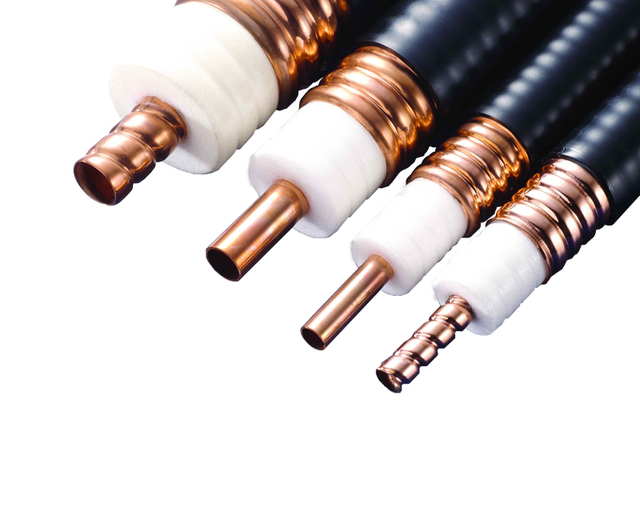 7/8" Low Loss 50ohm Heliax Feeder Cable with Black PE/LSZH Jacket Premium Communication Cables
