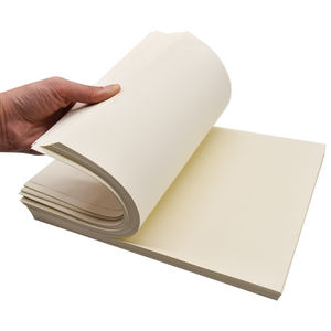 Amarillo pálido A4 Visible Fibras rojas y azules Papel de lino de algodón impermeable sin almidón - Product Image 3