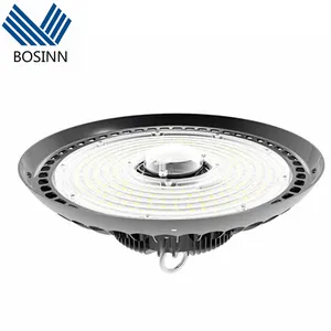 Industrial Hanging Lamps Microwave Sensor for Warehouse Low Bay Lamp Subway UFO Led High Bay Light with Motion Sensor