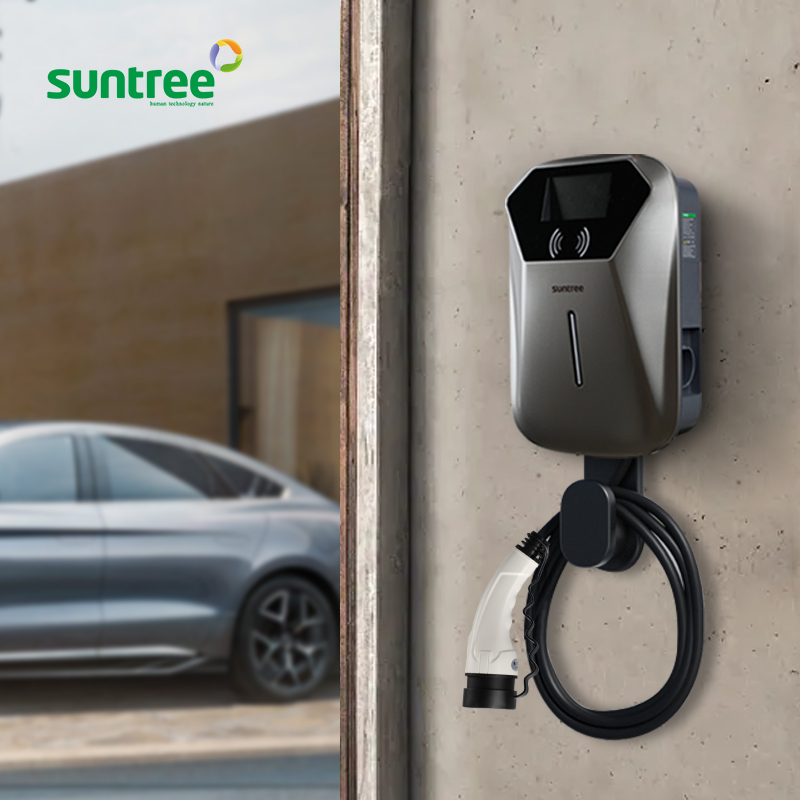 OEM 7-22kw AC Ocpp Wallbox Ev Car Charging Pile With Type 1 Or Type 2 Plug Floor-mounted Charging Stations · image 4