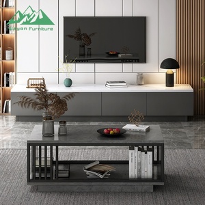 Mueble <span class=keywords><strong>de</strong></span> <span class=keywords><strong>TV</strong></span> Elegante <span class=keywords><strong>de</strong></span> Madera Wayon, Centro <span class=keywords><strong>de</strong></span> <span class=keywords><strong>Entretenimiento</strong></span> Moderno con Estantes Abiertos <span class=keywords><strong>para</strong></span> Sala <span class=keywords><strong>de</strong></span> Estar - Product Image 4